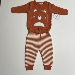 NWT 3-6M Sweater and Pants Set by Rene Rofe Baby